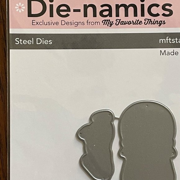 Dynamics Crafting Die My Favorite Things Die-Namics MFT 632 Woof You Retired u - Picture 12 of 15